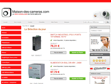 Tablet Screenshot of maison-des-cameras.com